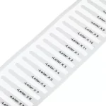 Biztonságos vásárlás WAGO JELÖLŐKÁRTYA HOSSZ 23mm FEH