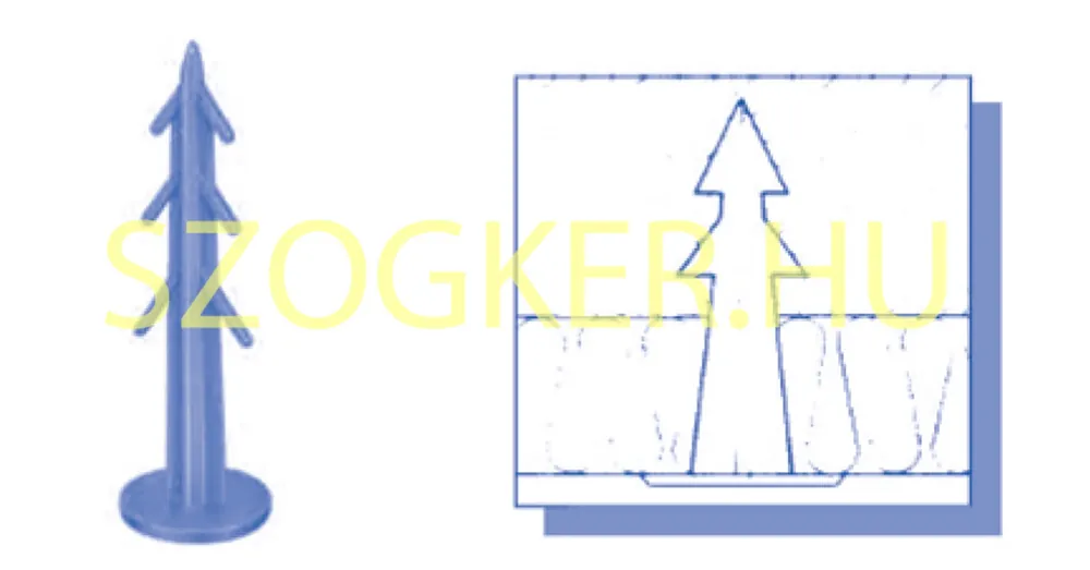 SEIFERT ANKERFIX 075mm SZIGETELÉSTÜSKE BETONSZERK.RÖGZ-HEZ MŰANYAG Olcsóbb