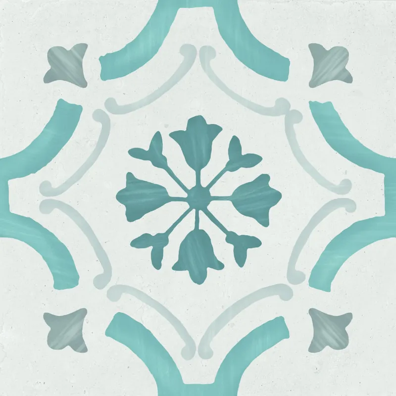 Biztonságos fizetés Peronda Harmony Sirocco Blue Ornate R10 22,3x22,3 járólap