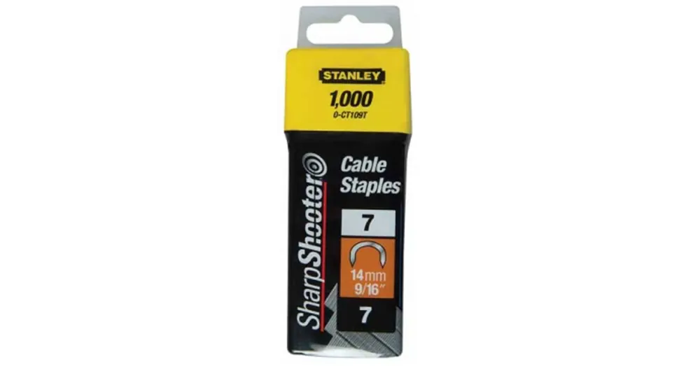 Vedd meg most STANLEY 1-CT109T TŰZŐKAPOCS U 14*7mm 1000DB/CSOMAG HG.