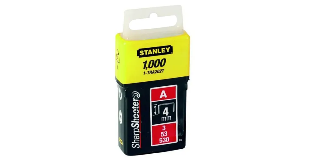 Szuper ajánlat STANLEY 1-TRA202T TŰZŐKAPOCS A 4*11,3mm TYPE53/A/M53 1000DB/CSOMAG HG.