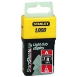 STANLEY 1-TRA205T TŰZŐKAPOCS A 8*11,3mm TYPE53/A/M53 1000DB/CSOMAG HG. Legnépszerűbb