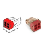 VEZETÉK ÖSSZEKÖTŐ 4x1,5-4mm2 Outlet