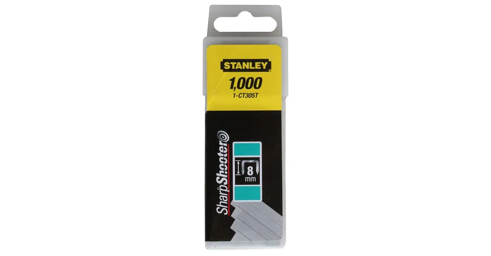 Kedvezményes ár STANLEY 1-CT305T TŰZŐKAPOCS CT 8*8mm 1000DB/CSOMAG HG.