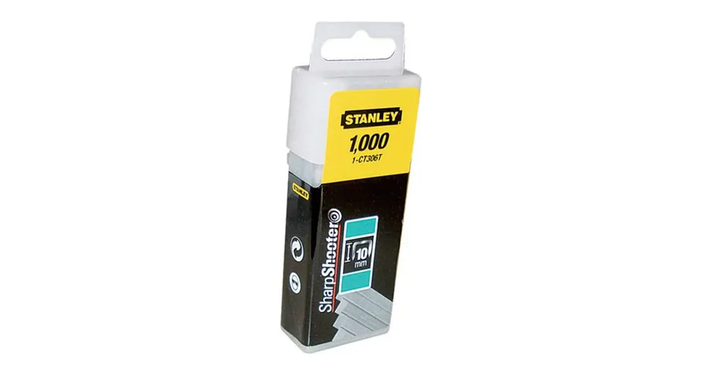 STANLEY 1-CT306T TŰZŐKAPOCS CT 10*8mm 1000DB/CSOMAG HG. Újdonság
