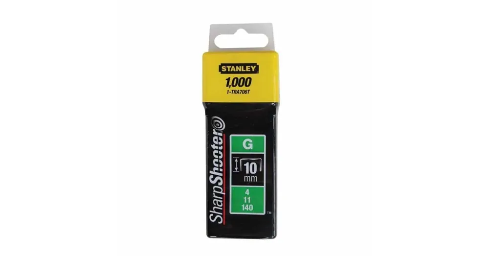 STANLEY 1-TRA706T TŰZŐKAPOCS G 10*10,6mm 1000DB/CSOMAG HG. Végkiárusítás