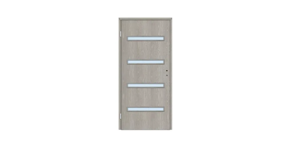 Dekor beltéri ajtó Milétosz IV 100x210 balos sziklás fenyő 12-14 tokkal Gyors kiszállítás