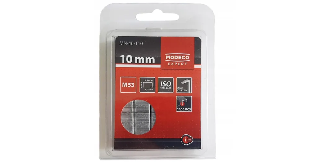 Bestseller MODECO 46110-TOPEX TŰZŐKAPOCS M53 10*11,3mm TYPE53/A/M53 1000DB/CS 0,75mm