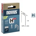 Expressz kézbesítés TŰZŐKAPOCS H 8*10.6mm 1870DB/CSOMAG SZUPERKEMÉNY NOVUS 042-0785 37/8