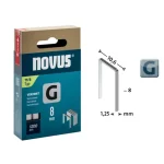 TŰZŐKAPOCS G 8*10.6mm 1200DB/CSOMAG 1.25mm VASTAG NOVUS 042-0796 11/8 Legnépszerűbb