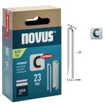 Exkluzív ajánlat TŰZŐKAPOCS C 23*6.1mm 1000DB/CSOMAG 1.1mm VASTAG NOVUS 042-0803 4/23
