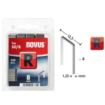 TŰZŐKAPOCS R 8*12,5mm 960DB/CSOMAG 1,25mm VASTAG NOVUS 042-0466 50/8 Kedvezmény