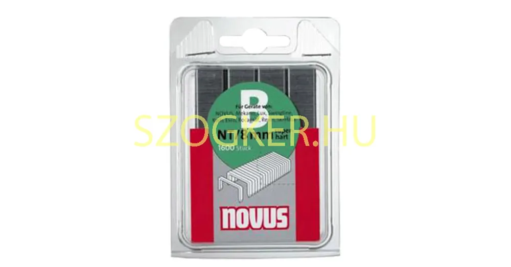 Gyors kiszállítás TŰZŐKAPOCS NT/08 ST B 5000DB/CSOM. NOVUS 042-0523