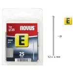 TŰZŐSZEG E 25mm 1000DB/CSOMAG 1,2mm VASTAG NOVUS 044-0065 J/25 Alacsony ár