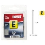 TŰZŐSZEG E 30mm 1000DB/CSOMAG 1,2mm VASTAG NOVUS 044-0066 J/30 Legnépszerűbb