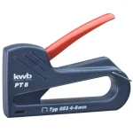 Szezonális akció TŰZŐGÉP 4-8mm KÉZI MŰANYAGHÁZ BLUE TRACK PT 8 KWB 49053308