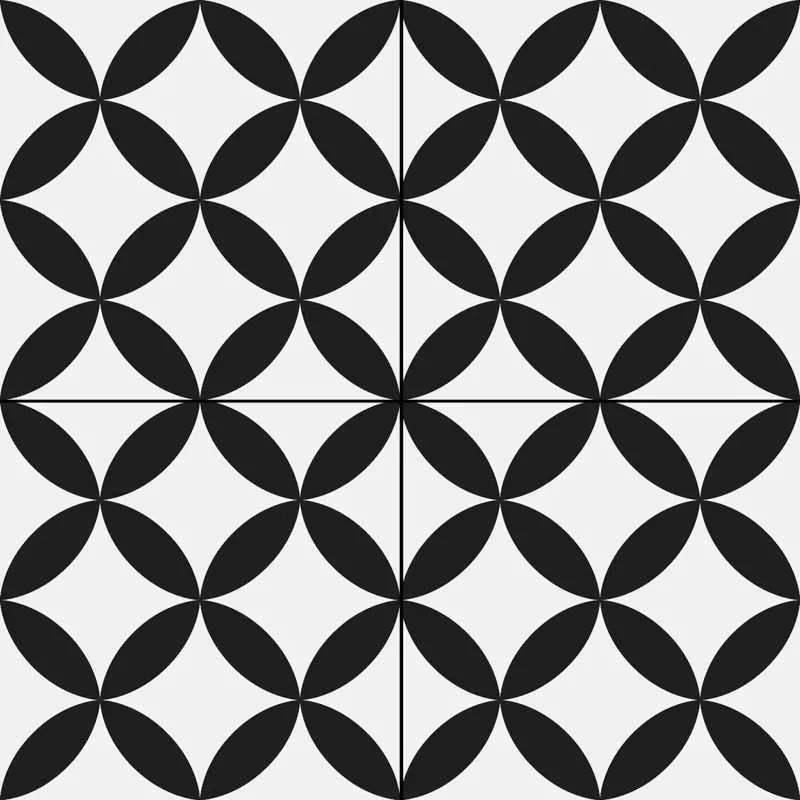 Prissmacer Pre. Circle Black álfugás cementlap hatású matt járólap 45*45 Expressz kézbesítés