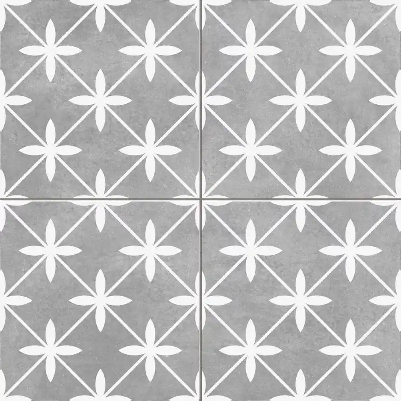 Korlátozott ajánlat Prissmacer Pre. Star Grey álfugás cementlap hatású matt járólap 45*45