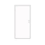 Ajánlat Dekor beltéri ajtó Szicilia 90x210 balos fehér 12-14 tokkal