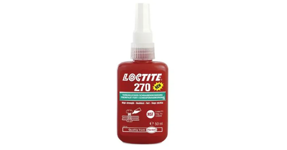 CSAVAR RÖGZÍTŐ 50ML ZÖLD NAGYSZILÁRDSÁGÚ LOCTITE 270/50 Újdonság