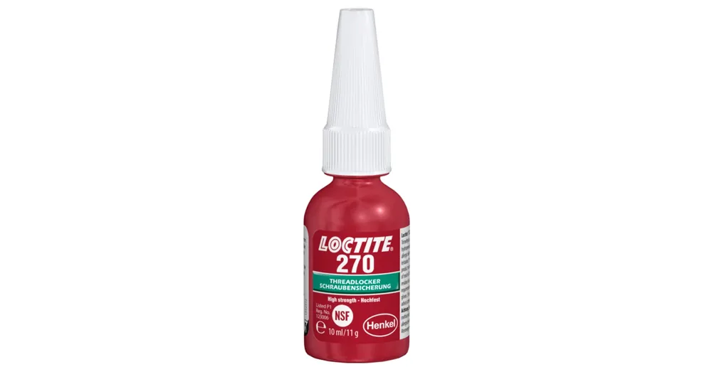 CSAVAR RÖGZÍTŐ 10ML ZÖLD NAGYSZILÁRDSÁGÚ LOCTITE 270 Biztonságos vásárlás