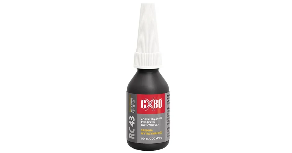 Népszerű CSAVAR RÖGZÍTŐ 10ML KÖZEPES SZILÁRDSÁGÚ OLDHATÓ CX-80 RC-43