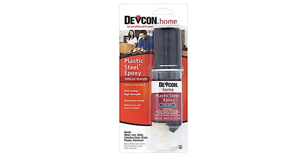 RAGASZTÓ EPOXY 25ML 60 PERC FÉMEK RAGASZTÁSÁRA - 2KOMP. DEVCON S-6 62345 Biztonságos fizetés