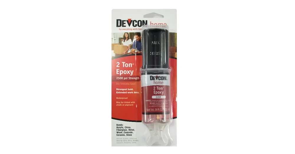 RAGASZTÓ EPOXY 25ML 30PERCES SZÍNTELEN 2TON EPOXY DEVCON S-31 31345 Vedd meg most