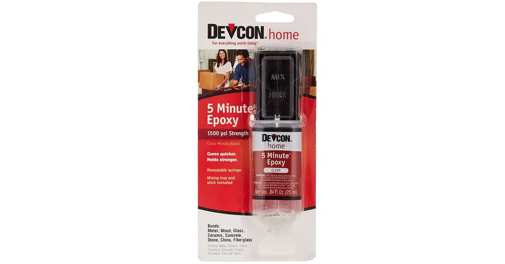 Szuper akció RAGASZTÓ EPOXY 25ML 5 PERCES SZÍNTELEN,ÁLTALÁNOS DEVCON 20845