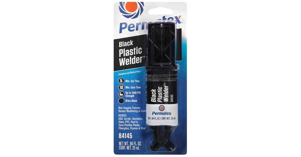RAGASZTÓ EPOXY 5PERCES 25ML KEMÉNY MŰANYAG,PVC-T IS RAG. PERMATEX 84145 FEKETE Újdonság