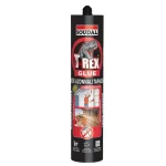 Legkelendőbb RAGASZTÓ ÉPÍTÉSI 380ml T-REX - FEHÉR AZONNALI KÖTÉS SOUDAL 125931 PIROS CÍMKE