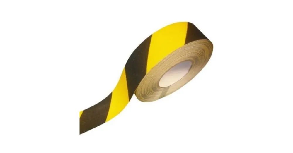 Vedd meg most LÉPCSŐ CSÚSZÁSGÁTLÓSZALAG 18,3M*25mm SÁRGA-FEK. FOK.ÉRD. IMPORT