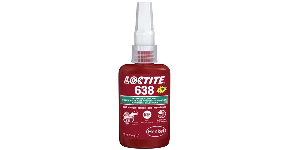 Azonnali szállítás RAGASZTÓ 50ML NAGY SZILÁRDSÁG LOCTITE 638/50