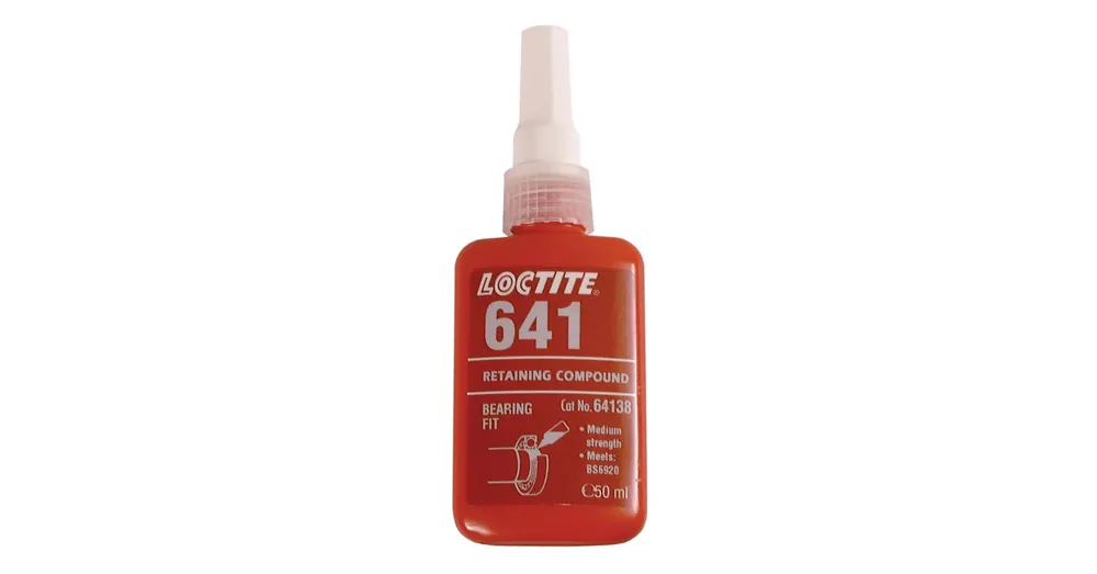 CSAPÁGY RÖGZÍTŐ 50ML KÖZEPES SZILÁRDSÁG LOCTITE 641/50 Bestseller
