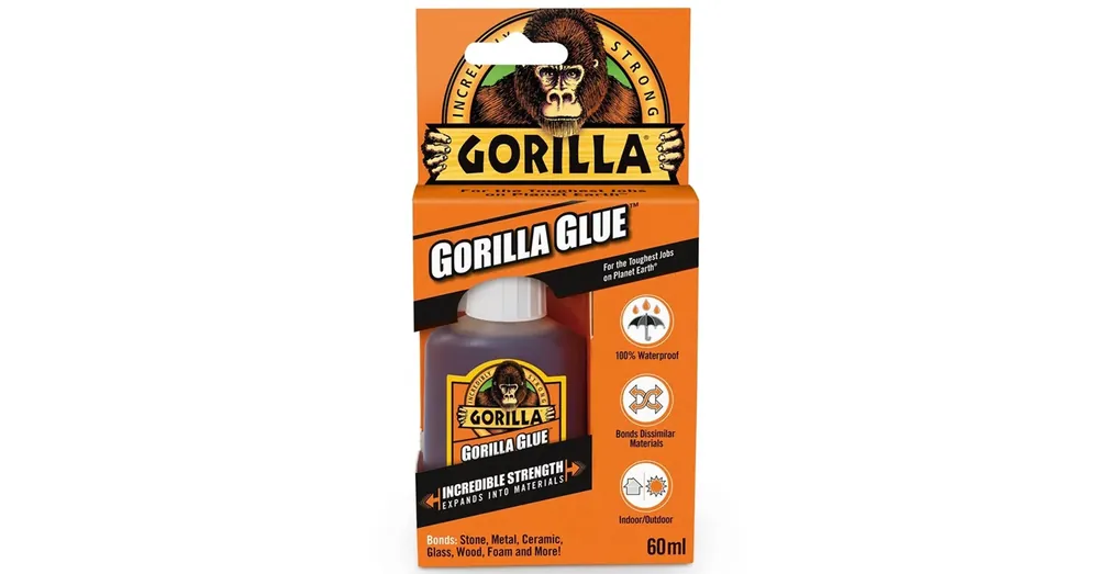100% VÍZÁLLÓ RAGASZTÓ 60ML POLIURETÁN ALAPÚ GORILLA 1044201 Különleges ajánlat