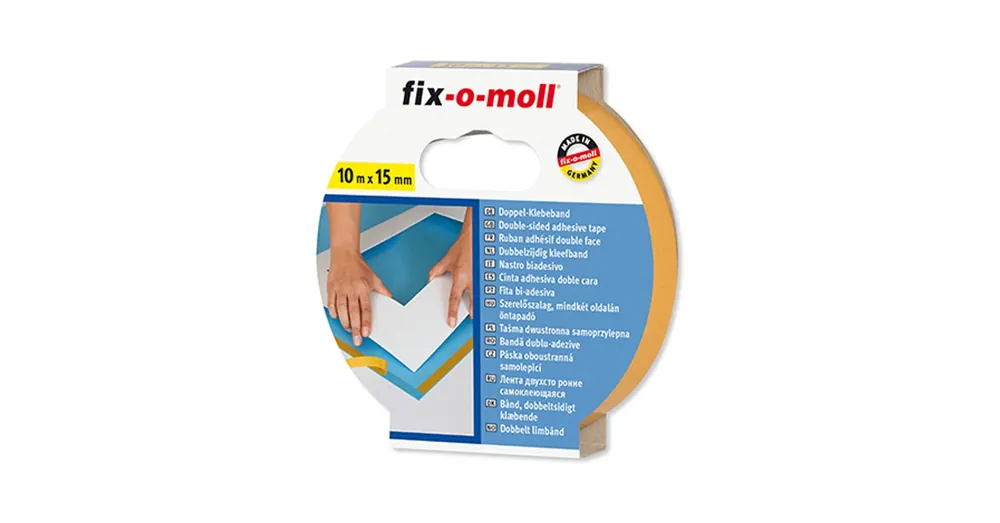 Szuper akció FIX-O-MOLL 3563347 KÉTOLDALAS RAGASZTÓSZALAG 10M*15mm