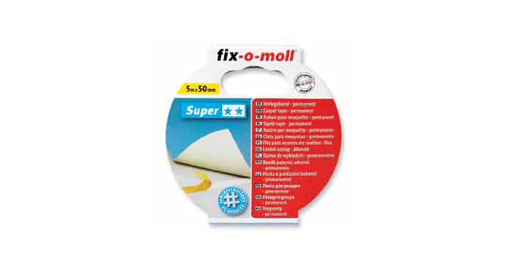 Kihagyhatatlan ajánlat FIX-O-MOLL 502550 KÉTOLDALAS RAGASZTÓSZALAG 25M*50mm EXTRA