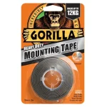 Expressz kézbesítés KÉTOLDALAS RAG.SZALAG FEKETE VÍZ-IDŐJÁRÁS-UV ÁLÓ HEAVY DUTY GORILLA 3044200
