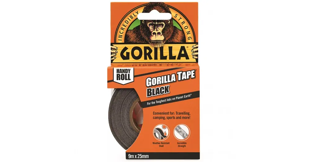 RAGASZTÓSZALAG FEKETE HANDYROLL 25mm*9M GORILLA 3044400 Szuper akció