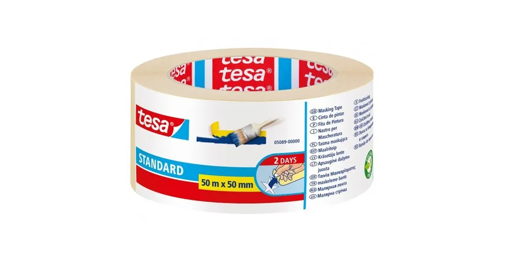Expressz szállítás TESA SZALAG 51023-0004 KITAKARÓ SZALAG 50mm*50M KREPP NATÚR FESTŐSZALAG