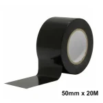 Végkiárusítás SZIGETELŐSZALAG 50mm/20FM FEKETE PVC ATC Z02050