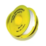 Legkelendőbb TEFLONSZALAG GÁZHOZ 19mm*0.2 SÁRGA 15M/TEK 100% PTFE DURA