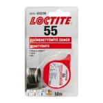 Biztonságos fizetés CSŐMENET TÖMÍTŐ ZSINÓR 50M-ES VÍZHEZ,GÁZHOZ LOCTITE 55
