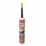 TÖMÍTŐ UNIVERZÁLIS FEKETE ECETSAVAS 280ml SOUDAL 103414 Azonnali szállítás