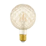 Különleges ajánlat LED FF E27 G95 2,5W 2200K AMBER SZA@