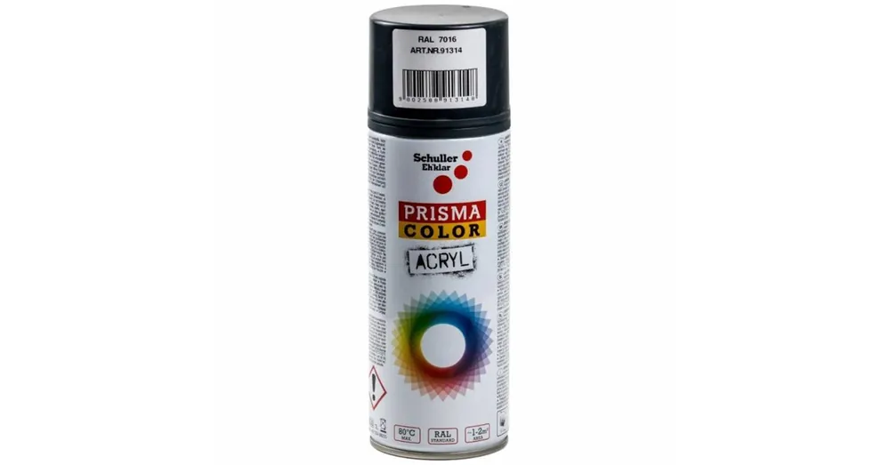 Utolsó esély ANTRACITSZÜRKE FESTÉK SPRAY 400ML RAL 7016 PRISMA COLOR