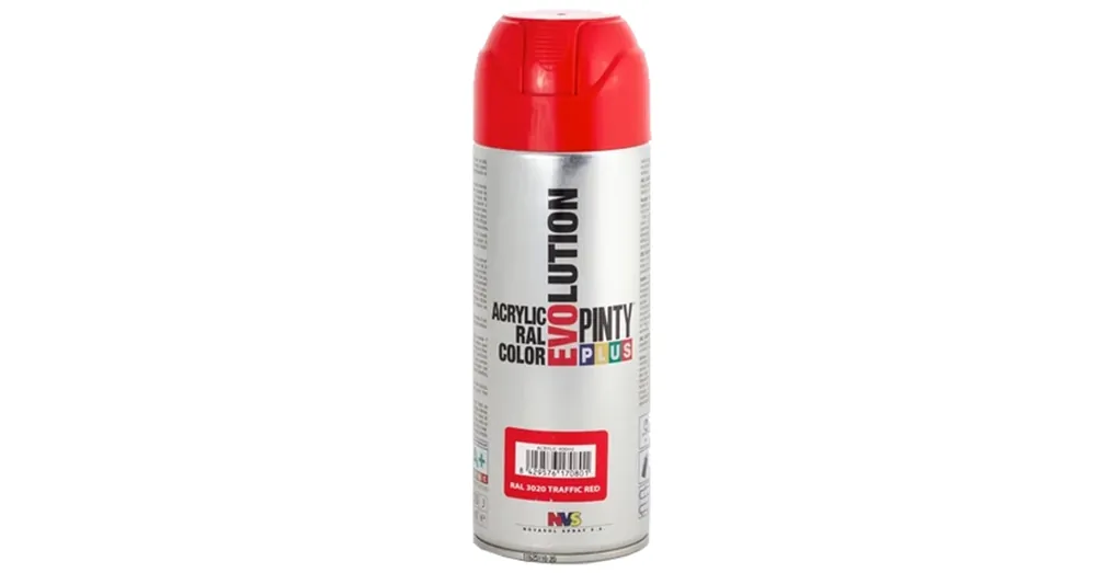 Árcsökkenés FESTÉK SPRAY AKRIL 400ML VÖRÖS RAL3020 IMPORT