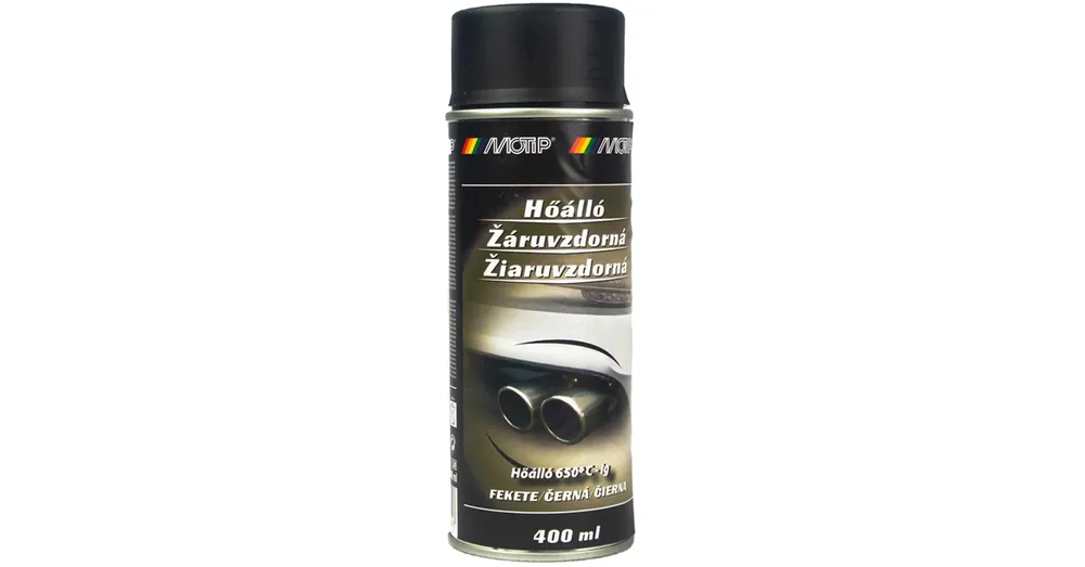 HŐÁLLÓ FEKETE SPRAY 400ML MOTIP 100004093 Végkiárusítás