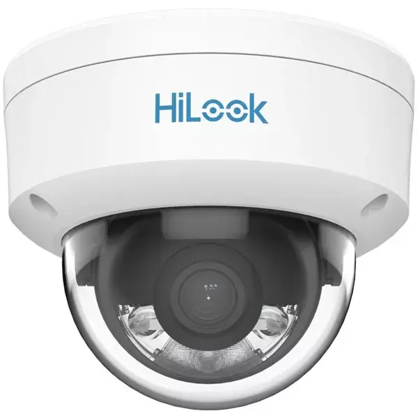 HiLook IP dómkamera - IPC-D129HA (2MP, 2,8mm, kültéri, H265+, IP67, IK10, LED30m, ICR, DWDR, PoE) Kedvezmény