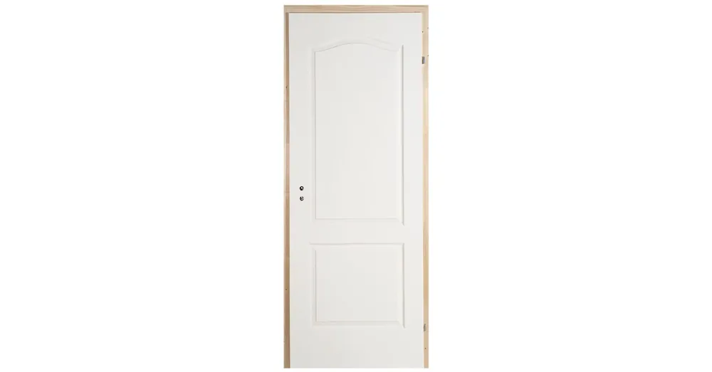 Bestseller 75x210 Dusa tele lemezelt fa beltéri ajtó pallótokkal jobbos